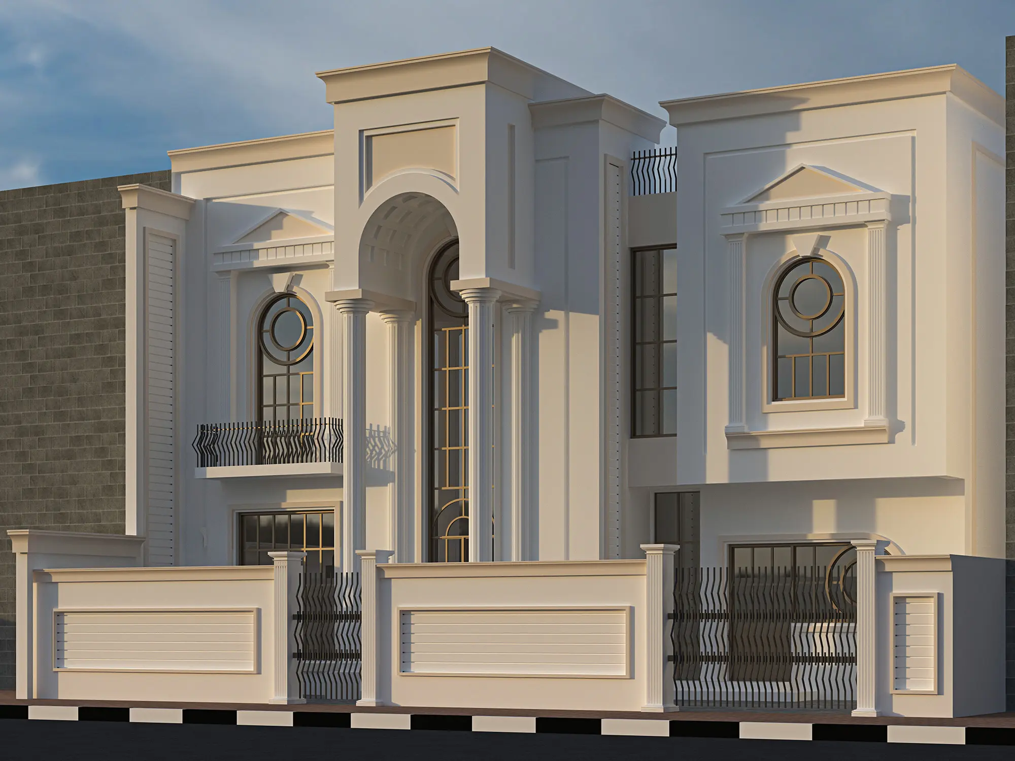تصميم منزل كلاسيك