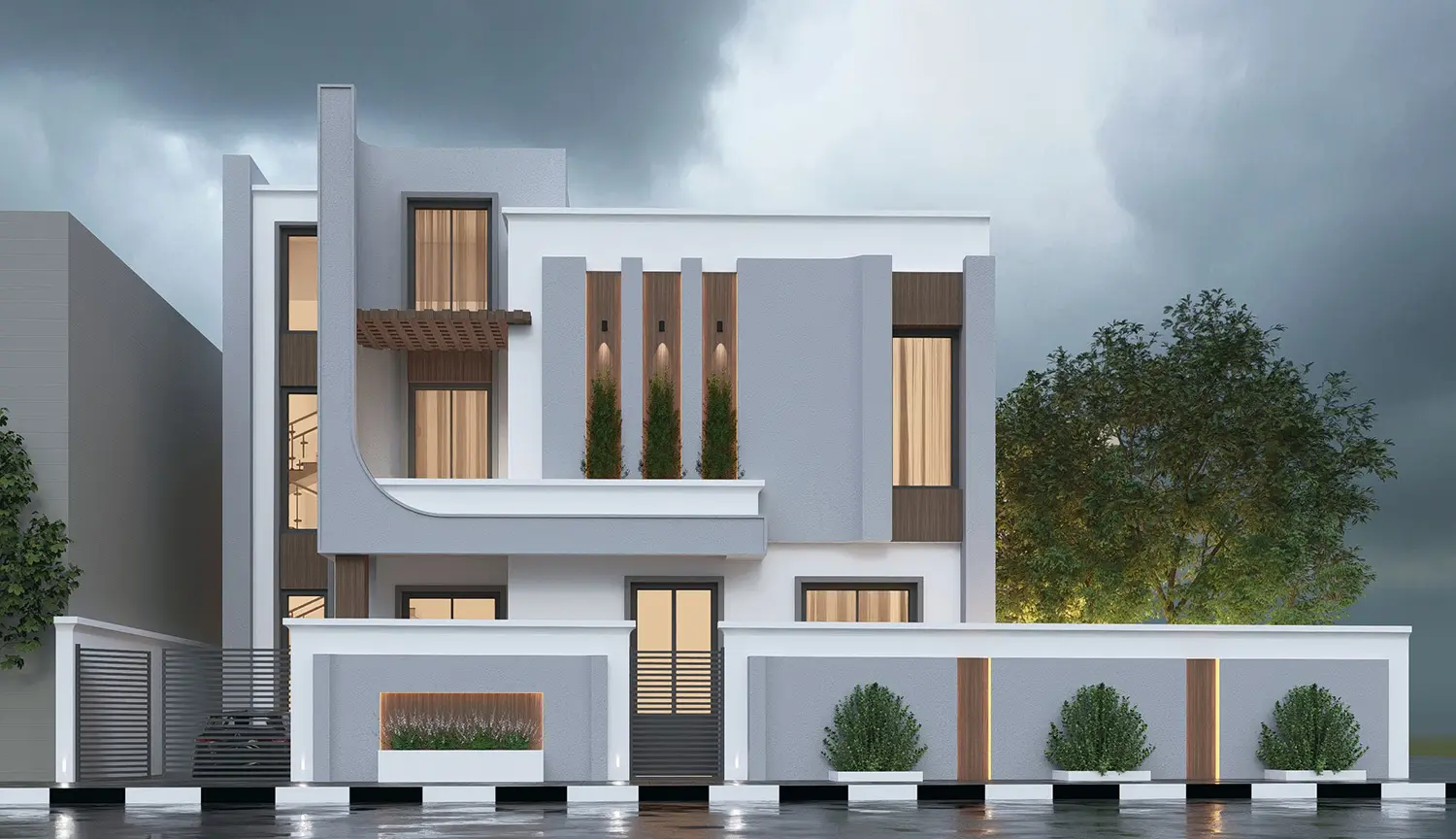 تصميم منزل حديث